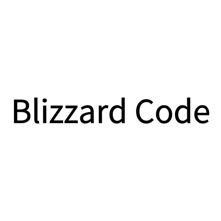BLIZZARD CODE