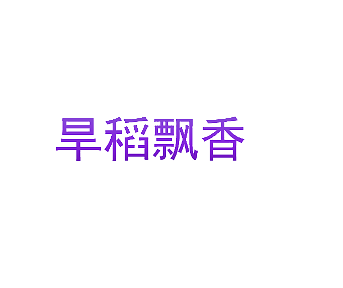 旱稻飘香